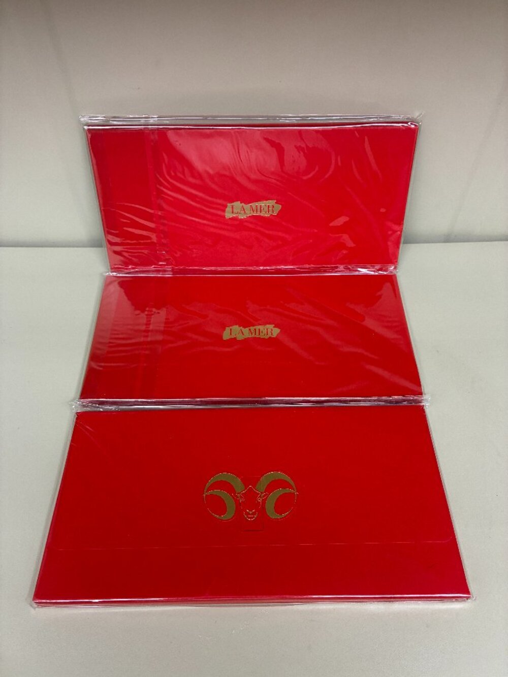 La Mer Red Envelopes Lunar New Year Chinese Hongbao 3 Packs of 10 NEW